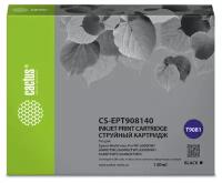 Картридж струйный Cactus CS-EPT908140 T9081 черный (130мл) для Epson WorkForce WF-6090DW/WF-6590DWF Pro