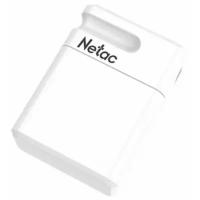 Флеш Диск Netac U116 64Gb (NT03U116N-064G-20WH), USB2.0, миниатюрная пластиковая белая