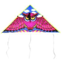 Воздушный змей Домашняя Мода "Сова", 76х39 см, нейлон