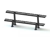 Стойка на 10 пар гантелей 2-х ярусная ERAGYM Two Tier Dumbbell Rack PTT0265