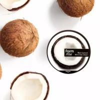FARMSTAY, Универсальный крем для лица и тела с маслом кокоса - Real coconut all in one cream
