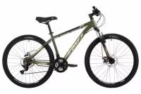 Велосипед Foxx Caiman 26" (2024) (Велосипед FOXX 26" CAIMAN зеленый,сталь, размер 14")