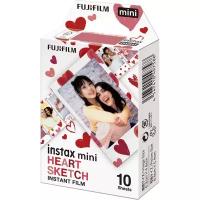 Картридж для камеры Fujifilm Colorfilm Instax Mini 10 pack Hearts