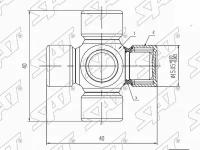 IPSASP_ST-1540 Крестовина рулевая