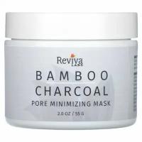 Reviva Labs, Bamboo Charcoal, Pore Minimizing Exfoliating Beauty Mask, 2 oz (55 g)