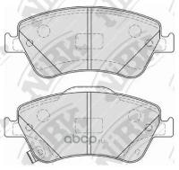 Колодки тормозные передние nibk pn1834