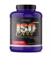 Ultimate Nutrition Isocool (2270 гр) (вишня)