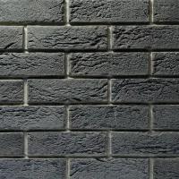 Фасадная плитка (В109-01) 210х60х15мм BRICK, серый, плоскостной, нормативная ширина шва 10мм, (упаковка 0,924м2)