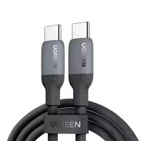 Кабель UGREEN US563 (15285) USB-C to USB-C Silicone Fast Charging Cable. Длина: 2м. Цвет: черный