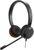 Гарнитура Jabra Evolve 30 II MS черная 1.2м накладные оголовье 5399-823-309