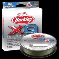 Berkley, Шнур X9 Braid, 150м, Темнозеленый, 0.10мм, 9.0кг