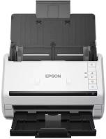 Сканер протяжный Epson WorkForce DS-530II (B11B261401/502) A4 белый/черный