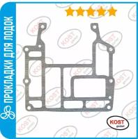 Прокладка под блок двигателя для лодочного мотора Mercury, Tohatsu MD70B, MD75C2, MD90B, MD90C2 (Арт. 3B7-01303-0, 3B7-01303-4)