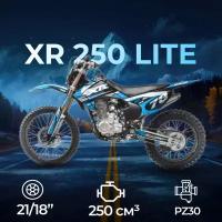 Мотоцикл Кросс Motoland XR 250 LITE (165FMM) синий