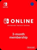 Подписка Nintendo Switch Online (Индивидуальное членство - 3 месяца, Европа (EU) ) (Цифровая версия)