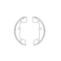 PATRON PSP227 (01605686 / 01605764 / 01605897) колодки тормозные барабанные opel: admiral a 65-69, admiral b 69-78, Astra (Астра)