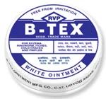 B-TEX White Ointment, RVP (би-текс, мазь, травяное средство от экземы лишая, трещин, РВП), 14 г