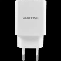 Gerffins Зарядное устройство сетевое Gerffins USB-A 2,4A, белое