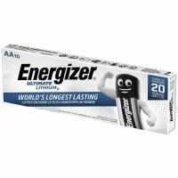 Батарейка AA литиевая Energizer Lithium Ultimate FR 6-10BL 1.5V в коробке 10шт