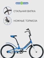 Детский велосипед Forward Scorpions 1.0 20, год 2020, цвет Синий-Белый