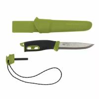 Morakniv Нож Morakniv Companion Spark, нержавеющая сталь (Зеленый)