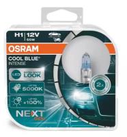 Лампы H1 55W +100% "Cool Blue Intense" к-т OSRAM (64150CBN)