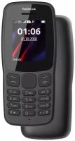 Мобильный телефон Nokia 106 DUAL SIM, черный