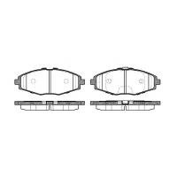 REMSA 0696.00 (17696446 / 58296316 / 70896273) колодки дисковые п. Daewoo (Дэу) Lanos (Ланос) / Matiz (Матиз) 0.8 / 1.4