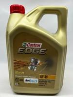 Castrol EDGE Titanium FST - моторное масло 5W40, 4 литра
