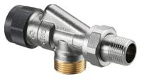 Oventrop Oventrop A 3/4"ЕКх1/2"НР Термовентиль с боковым осевым подключением