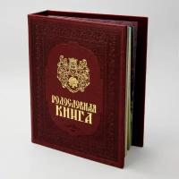 Альбом родословная книга бордовая обложка 24.5x31.5x5 см (PM-007)