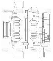 STARTVOLT LG0561 Генератор для а/м Opel Astra G (98-)/Zafira A (01-) 1.4i/1.6i 100A (LG