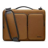 Tomtoc для ноутбуков 14" MacBook Pro M3 | M2 | M1 сумка Defender Laptop Shoulder Bag A42 Brown