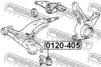 Опора.шаровая Toyota Avensis T220/Carina T190 92-, 0120405 FEBEST 0120-405