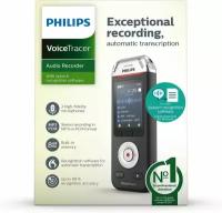 Цифровой диктофон Philips VoiceTraicer DVT2810 8Gb, черный