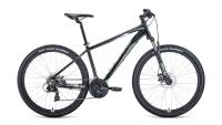 Велосипед 27.5 FORWARD APACHE 2.0 (DISK) (21-ск.) 2022 (рама 21) черный/серый