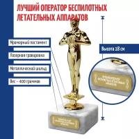 Подарки Статуэтка Фигура "Лучший оператор беспилотных летательных аппаратов" (18 см)