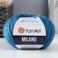 Пряжа "Milano" 8%альпака, 20%шерсть, 8%вискоза, 64%акрил 130м/50гр