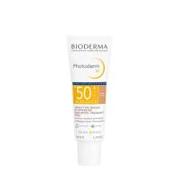 BIODERMA Фотодерм солнцезащитный крем-гель M SPF50+ Темный оттенок, 40мл 40 мл