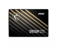 Накопитель SSD MSI 480Gb SPATIUM S270 (SPATIUM S270 SATA 2.5 480GB)