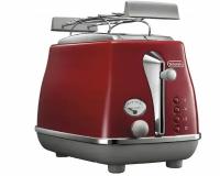 Тостер DeLonghi Icona Capitals CTOC2103.R 900 Вт, красный