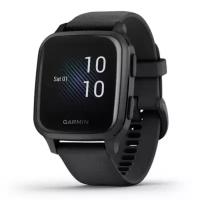 Умные часы Garmin Venu Sq Music Edition Slate Aluminium Bezel with Black Case and Silicone Band (010-02426-00)