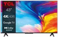 43" Телевизор TCL 43P635 2022 LED, HDR, черный