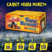 Батарея салютов Р8460 Папа может (1,25"х99)