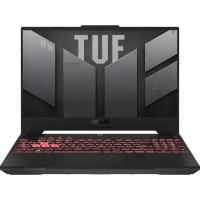 Ноутбук ASUS TUF Gaming A15 2022 FA507RM-HN110, 15.6" (1920x1080) IPS 144Гц/AMD Ryzen 7 6800H/16ГБ DDR5/512ГБ SSD/GeForce RTX 3060 6ГБ/Без ОС, серый (90NR09C1-M006C0)