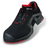 Средства индивидуальной защиты UVEX Arbeitsschutz 85162 - Unisex - Adult - Safety shoes - Black - Red - ESD - S3 - SRC - Speed laces