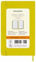 Канцтовар MOLESKINE Блокнот CLASSIC SILK QP060M6SILK Large 130х210мм обложка текстиль 240стр. линейка твердая обложка желтый