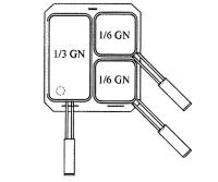 Комплект из 3 корзин для макароноварок VEROTERM GN 1/3 и GN 1/6