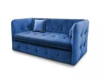 Фабрика Klюkva диван SOFT, синего цвета (премиальное качество), ткань Premier 22
