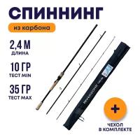 Спиннинг Riverzone Trevelspin S803МН 10-35гр 2,4м